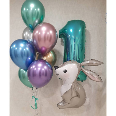 Композиция (3736) "Лесные зверята"