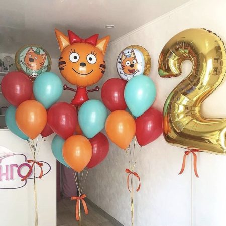 Композиция (3882-2022) "Три кота"