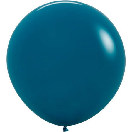 Воздушный шар (035) Глубокий бирюзовый, пастель (24''/61 см, COL)